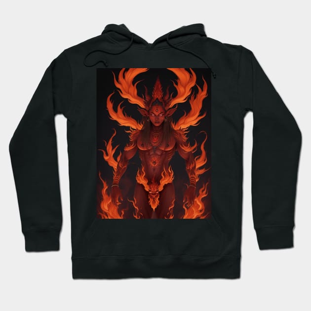 The Fire God Hoodie by Hardcore99